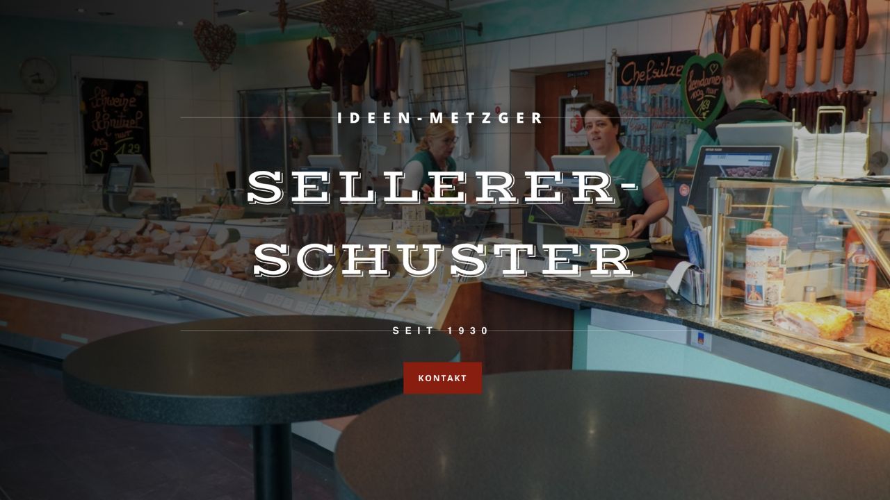 Bild von der Webseite von Sellerer-Schuster oHG Metzgerei